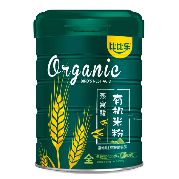 比比樂燕窩酸 有機(jī)米粉